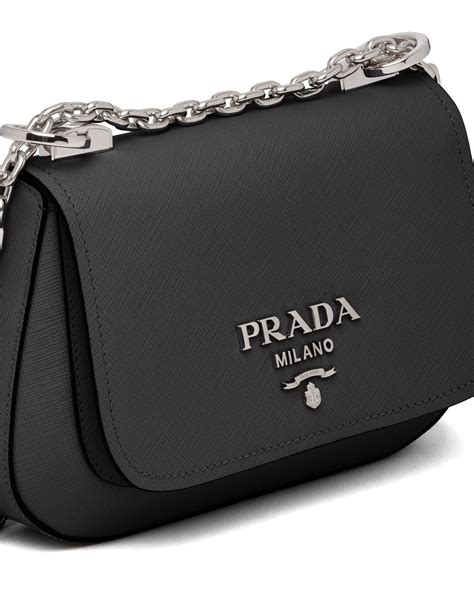 prada leather saffiano bag